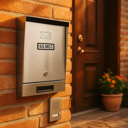Cassetta Postale in Acciaio Inox per Esterni con Apertura Frontale