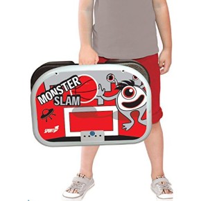 Canestro da Basket Piantana Pallone Pompa Aria Pallacanestro Bambini Regolabile 2