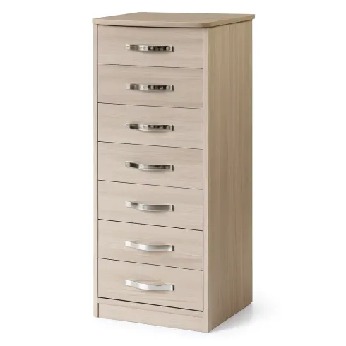 Outlet Cassettiera 7 Cassetti 46x42x111 cm Olmo Salvaspazio