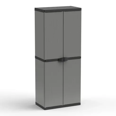 Armadio in Resina PVC da Esterno Tuttopiani Modulare Ripiani Balcone