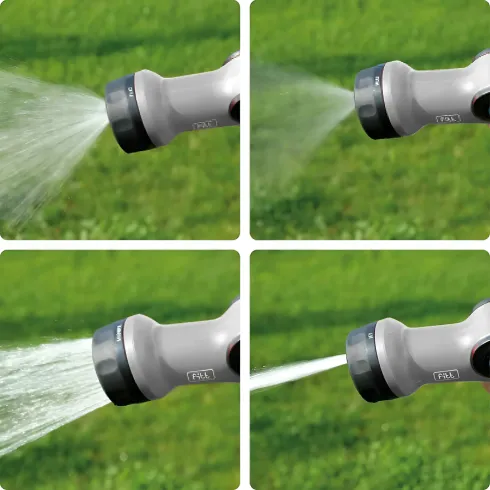 Tubo da Giardino Estensibile 25 m con Pistola per Irrigazione Multigetto