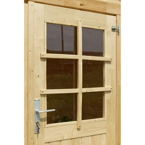 Casetta in Legno da Giardino 3x2 Blockhouse 28 mm Rimessa per Attrezzi