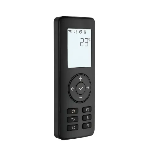 Camino Elettrico Magna Tagu PowerFlame2 Nero 1600W