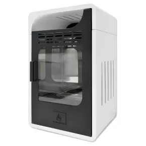 Stufa a Bioetanolo Ventilata 3 kW a Pavimento Bruciatore 1,5 lt Bianco