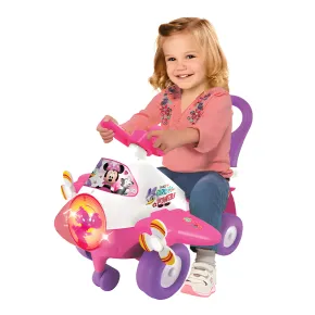 Aeroplano Minnie Cavalcabile per Bambini Primi Passi Licenza Disney 2