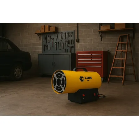 Generatore Aria Calda 30kW Portatile Gas Propano Combustione Diretta