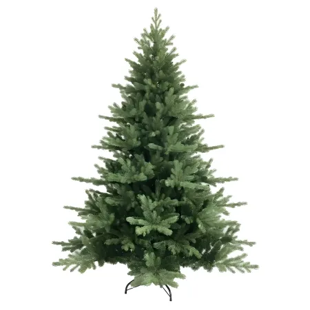 Albero di Natale Artificiale Altezza 210 cm Rami Realistici in PVC