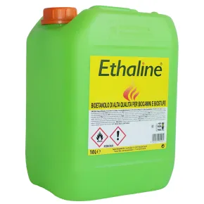 8 Taniche Bioetanolo Naturale 10L Combustibile Ecologico per Biocamini 2