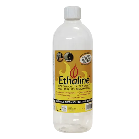 Bioetanolo 48 Taniche 1L per Biocamini e Stufe Combustibile Naturale