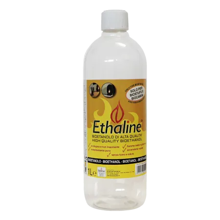 Bioetanolo 60 Taniche 1L per Biocamini e Stufe Combustibile Naturale