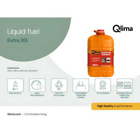 Combustibile Liquido Universale per Stufe 20L Tanica Riciclabile