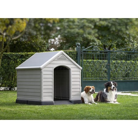 Cuccia per Cani Keter Taglia Grande Dog House in Resina