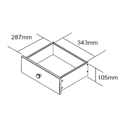 Credenza Grigia Alta Mobile 2 Ante con Cassetti Vetrina da Cucina Ingresso Legno | BricoShop24