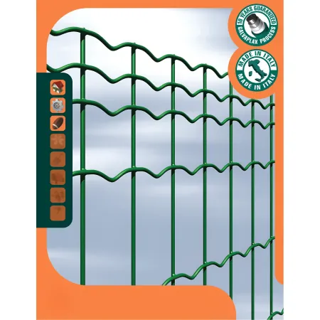 Rete per Recinzione h 60 Elettrosaldata Zincata Plastificata Rotolo 25 Metri