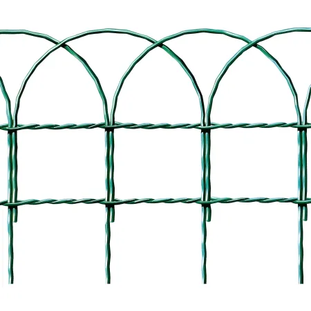 Rete Aiuola Ornamentale 40 cm Altezza Cavatorta Rotolo 25 Metri Zincata Verde
