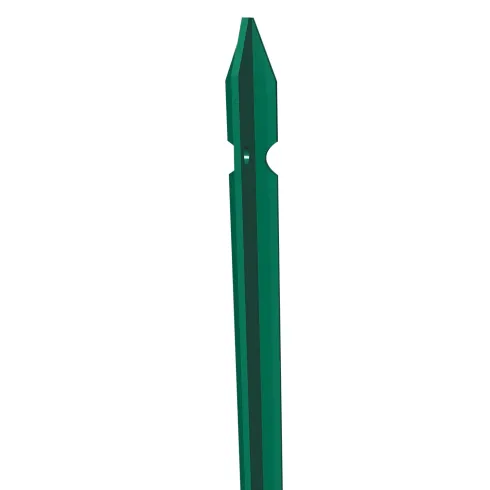 10 Paletti per Recinzione in Ferro Alti 200 cm per Rete Metallica Giardino Pali | BricoShop24