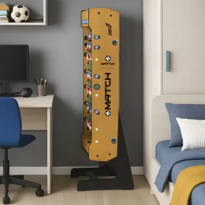 Biliardino Pieghevole Richiudibile CalcioBalilla Tavolo Calcetto Professionale | BricoShop24 2