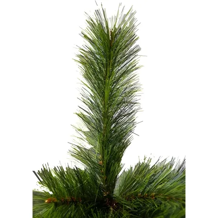 Albero di Natale Alto 180 cm Folto Verde Base 124 cm Rami Realistici