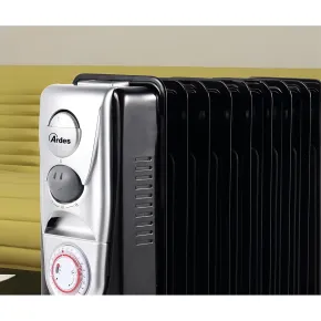 Termoradiatore Elettrico Ardes 9 Elementi 2000W con Termostato Nero 2