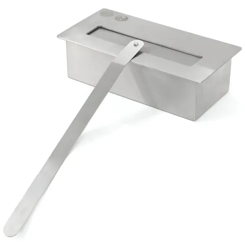 Camino a Bioetanolo 3,4 kW da Pavimento 1,2L Marrone in Legno MDF