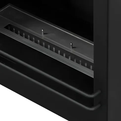 Camino a Bioetanolo Nero da Terra 3,4 kW Lana di Roccia 1,8L Interno