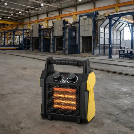 Generatore Aria Calda 3kW Elettrico 220V Giallo Portatile Ceramico