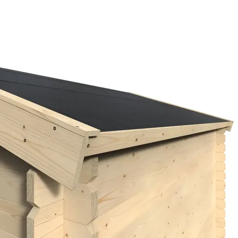 Casetta in Legno da Giardino 4x3 per Attrezzi Doppia Porta Block-House