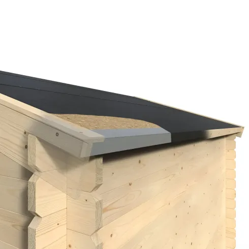 Casetta in Legno da Giardino 4x4 per Attrezzi Doppia Porta Block-House