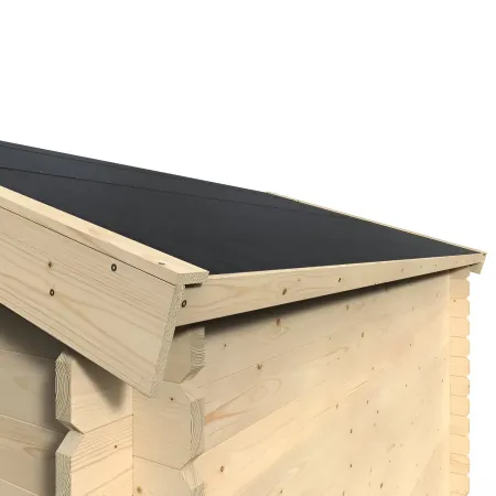 Casetta in Legno da Giardino 4x4 per Attrezzi Doppia Porta Block-House