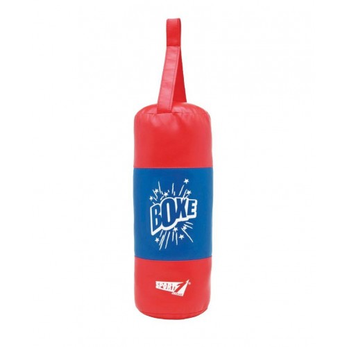 Set Boxe Junior Sacco + Guantoni Punching Bag Gioco Bambini Casa da Appendere