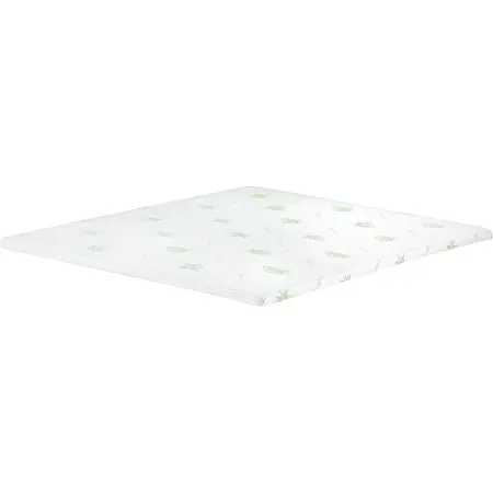 Topper Memory Foam Una Piazza e Mezza 120x190 cm h5 Sfoderabile Aloe