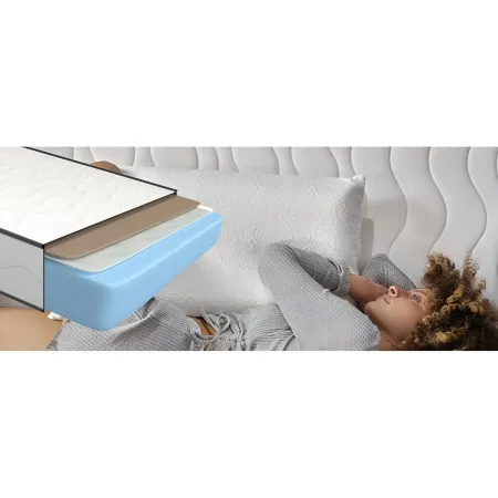 Materasso Waterfoam Una Piazza e Mezza 120x200 cm h12 cm Ortopedico