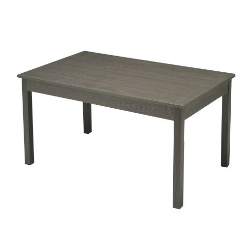 Tavolo Allungabile 120 160x80 Rovere Grafite Estensibile Rettangolare da Cucina