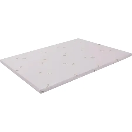 Topper Memory Foam Materasso Matrimoniale 160x200 h5 Sfoderabile Aloe