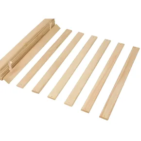Doghe in Legno Struttura Letto Singolo 90x200 90x190 Pino per Cameretta Bambini 2