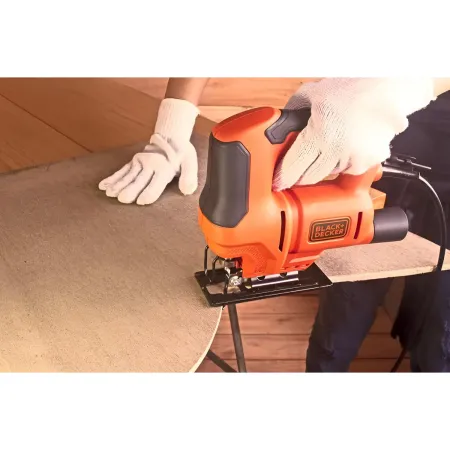 Seghetto Alternativo Black+Decker 400W Compatto Taglio Legno Metallo