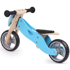 Minibike 2 in 1 Elefante Legno per Bambini 18–36 Mesi Bici Equilibrio 2