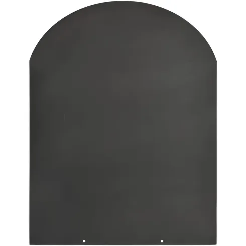 Pedana Salvapavimento per Stufa a Legna Pellet in Acciaio 90x80 cm