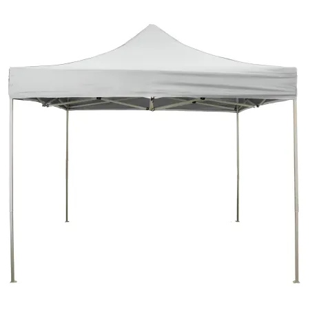 Gazebo da Giardino 3x4,5 a Fisarmonica Impermeabile Bianco con Sacca