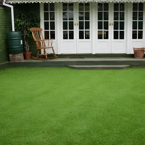 Erba Sintetica Drenante 20 mm 2x25 m Prato Verde Realistico da Esterno