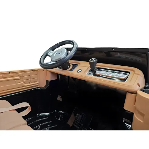 Macchina Elettrica per Bambini 24V Nero 2 Posti Ford F-150 Telecomando