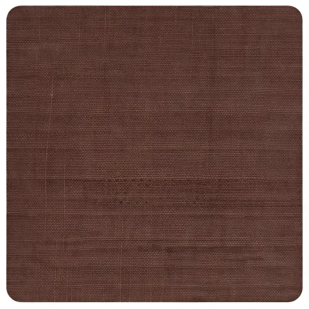 Tenda da Sole Cotone 140x300 Marrone Lavabile Anelli Ganci Sacchetto