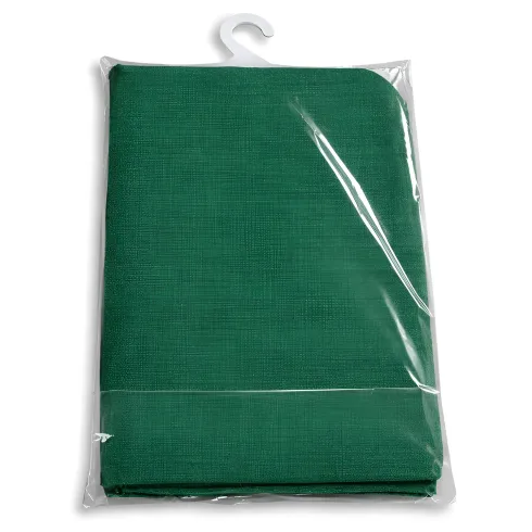 Tenda da Sole Cotone 140x350 Verde Lavabile Anelli Ganci Sacchetto