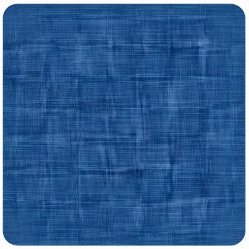 Tenda da Sole Cotone 140x250 Blu Lavabile Anelli Ganci Sacchetto