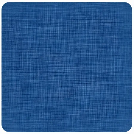 Tenda da Sole Cotone 140x350 Blu Lavabile Anelli Ganci Sacchetto