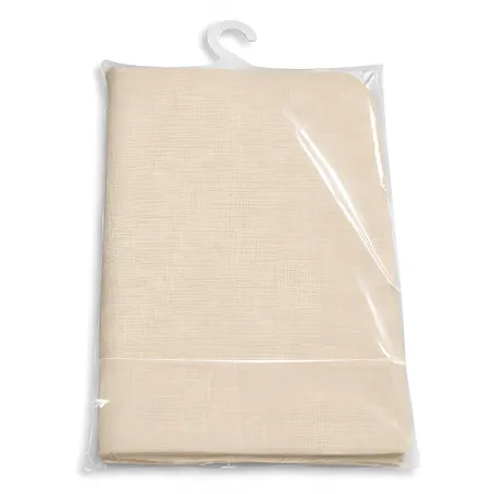 Tenda da Sole Cotone 140x300 Beige Lavabile Anelli Ganci Sacchetto
