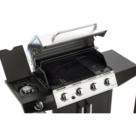 Barbecue a gas 4 fornelli inox con pietra lavica: il barbecue dei professionisti
