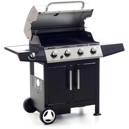 Barbecue a gas 4 fornelli inox con pietra lavica: il barbecue dei professionisti
