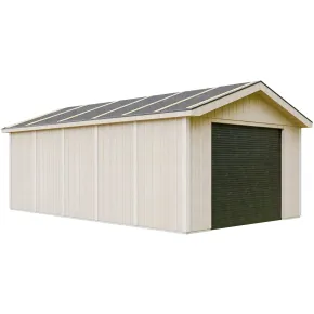 Garage in Legno 3x6 Miele Box Auto Attrezzi Esterno 21 m2 a Pannelli 2