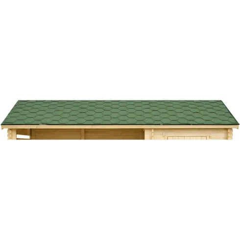 Tegole Bituminose Verde 6 m2 per Copertura Tetto Garage da Esterno